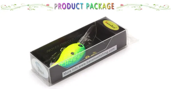 Banshee 50mm 10g Round Bill Crankbaits Bass Fishing Lure Wobbler Fishing Bait Diving Crankbaits Wobbler Lure - Image 6
