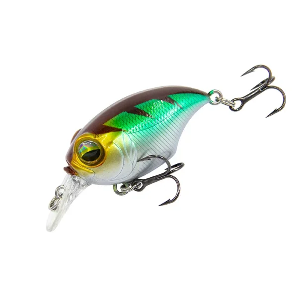 Banshee Fishing Lure Crankbait 42mm 8g Round Bill Floating Crank Bait Artificial Hard Bait Wobblers for Pike Bass Perch Baits