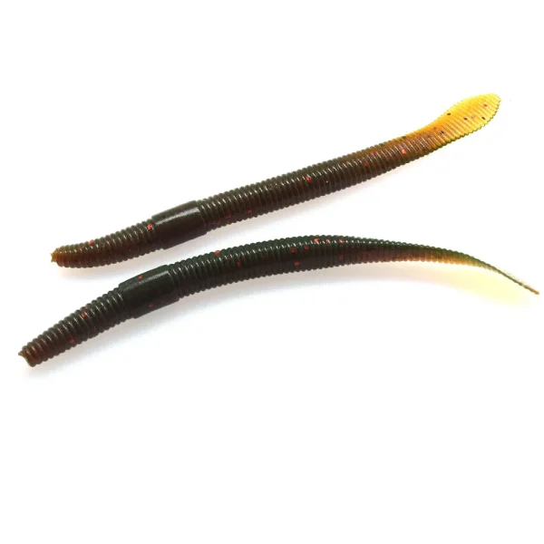 Straight Tail Worm 2.9g/ 99mm Plastic Worm Soft Bait StickBait Soft Rubber Lure for Bass Fishing Wacky Rig Fishing 10pcs/lot - Image 5