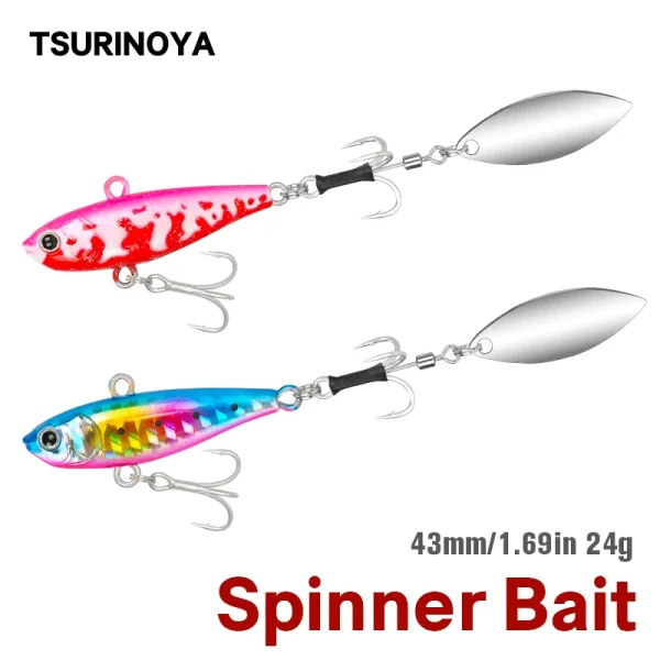 43mm 24g Long Casting Fishing Lure Sinking Metal Bait