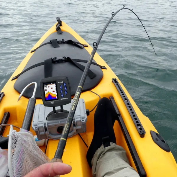 LUCKY FF918-C180S Wired Fishing finder 540ft/180m Depth Sounder Fish Detector Monitor echo sounder for fishing from a boat - Image 3