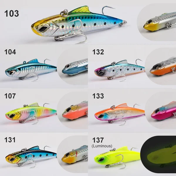 NOEBY VIB Fishing Lure 85mm 24.5g Full Layer Sinking VIB Bait Isca Artificial Para Pesca Peche Leurre Seabass Fishing Bait - Image 3