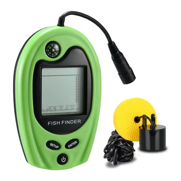 Russian Manual!100ft Portable Sonar Fish Finders Fishing lure Echo Sounder Fishing Finder FF717 - Image 6