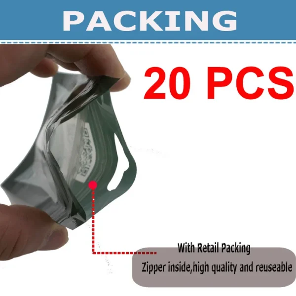 20pcs Carp Fishing Micro Hook Ring Swivel Flexi Accessories For Carp Fishing Rolling Swivel with Ring for D-Rig Chod Rig Tackle - Image 6
