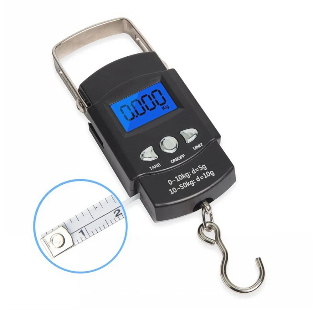 Mini Portable Digital Scale Lcd Display Suitcase Handheld Weighing Hanging Scale For Fishing Accessories Electronic Balance - Image 6