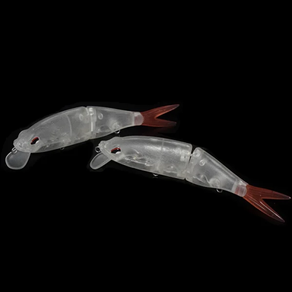 CCLTBA 5pcs/lot 17cm 47.5g Floating Unpainted Swimbait Hard Body Soft Tail Artificial Fishing Lures Blanks Minnow Wobblers - Image 4