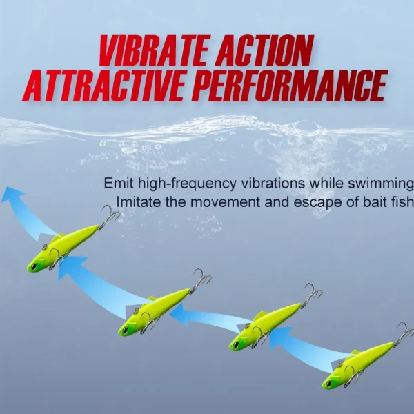 NOEBY VIB Fishing Lure 85mm 24.5g Full Layer Sinking VIB Bait Isca Artificial Para Pesca Peche Leurre Seabass Fishing Bait - Image 4