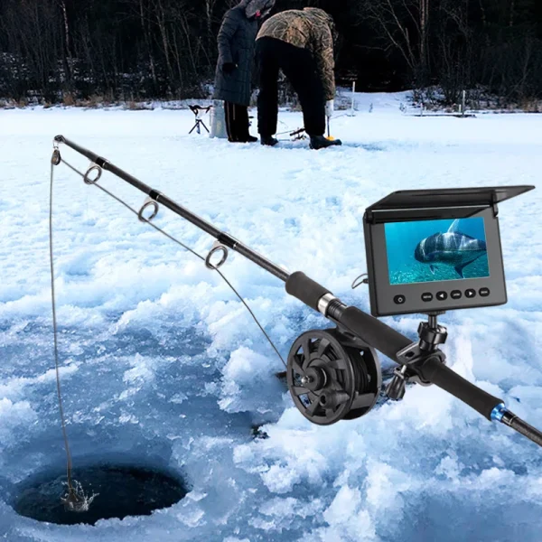 LUCKY Portable Underwater Fishing&Inspection Camera Night Vision Camera 4.3 Inch 20M Cable for Ice/Sea - Image 3