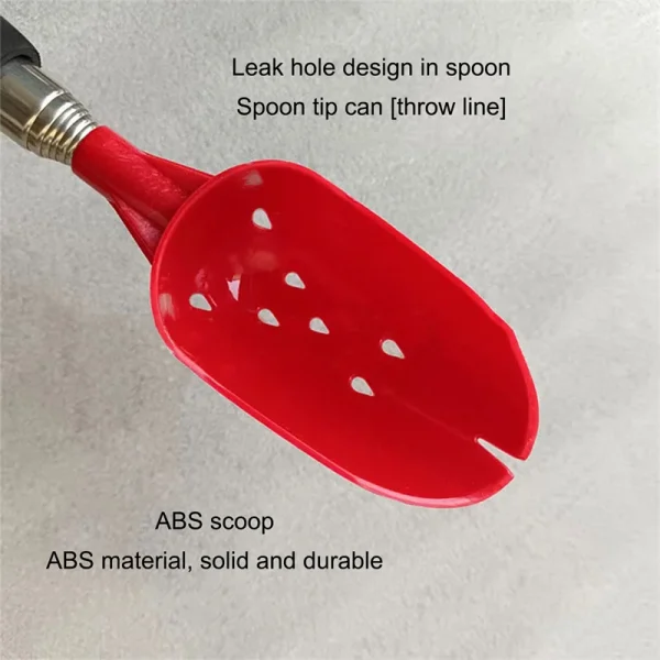 1PC Fishing Bait Throwing Spoon 7-section Telescopic Carp Fishing Baits Tools - Image 6