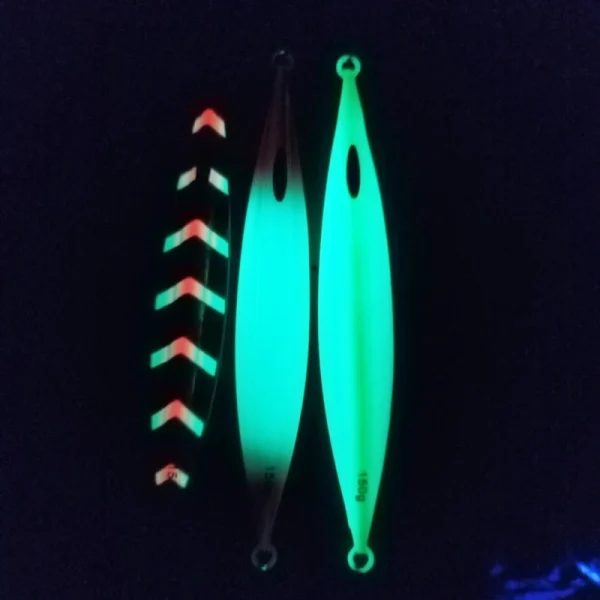 AS Pesca Slow Jig Metal Jigging Sinking Glow Jigs 150g200g250g300g400g500g Falling Lure Fishing Pitch Angler Leurre Bait - Image 6