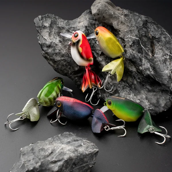 Goldfish Floating Fishing Lure Crank 55mm 7.5g Freshwater Bass Crank bait Surface Artificial Hard Baits Wobblers Perch Lure - Image 5