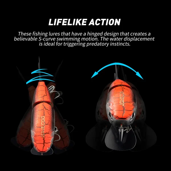 Floating Big bait Fishing Lure 21cm 87g for Pike Predator fishing lures Wobbler for Bass Fishing Bait - Image 2