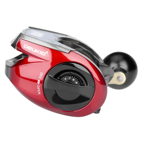 Full Metal 6 1BB Left / Right Fishing Reel with LED Digital Display Electronic Baitcasting Line Counter Reel 6.4:1 Casting Reel - Image 5
