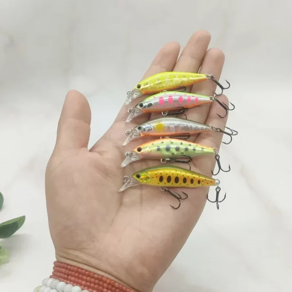 BASSKING Sinking Minnow Bait 5cm 4.2g Tungsten Ball Fishing Lure Isca Artificial Para Pesca Wobbler Peche Swimbait Saltwater - Image 6