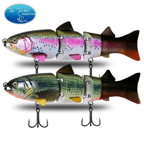 Artificial Slow Sinking Fishing Lure Swimbait 215mm 155g Jointed CF Lure Hard Bait Big Bass For Pike Musky Wobbler Perch - Image 3