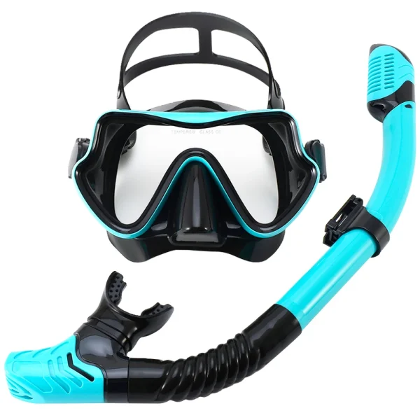 Professional Scuba Diving Masks Snorkeling Set Adult Silicone Skirt Anti-Fog Goggles Glasses Swimming Pool Equipment - Image 3