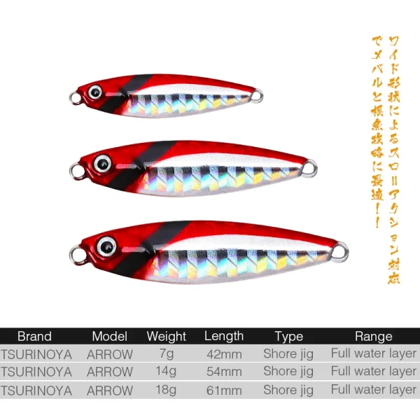 Shore Jig Fishing Lure Long Casting Metal Lure - Image 2