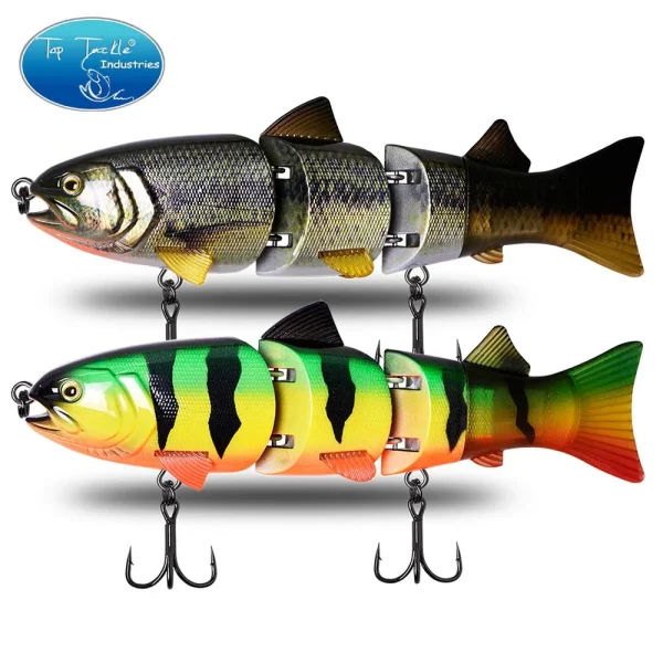 Artificial Slow Sinking Fishing Lure Swimbait 215mm 155g Jointed CF Lure Hard Bait Big Bass For Pike Musky Wobbler Perch - Image 2