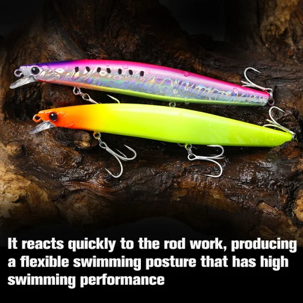 Floating Minnow Bait 173mm 37.5g - Image 5