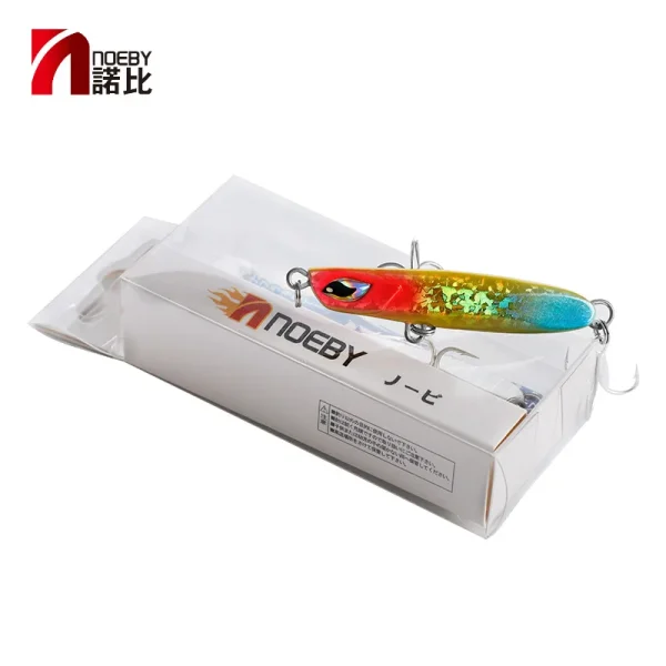 Noeby Metal Jig Fishing Lure 6cm/28g 7cm/40g Spoon Jigging Shore Casting Artificial Hard Bait Fishing Lure Sea Bass Swimbait - Image 6