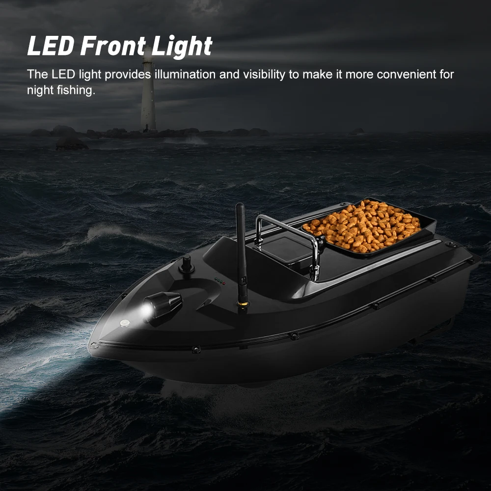RC Bait Boat 500M Wireless Remote Control Fishing Bait Boat Fishing Feeder Ship Fishing Equipment 1.5KG Load - Image 3