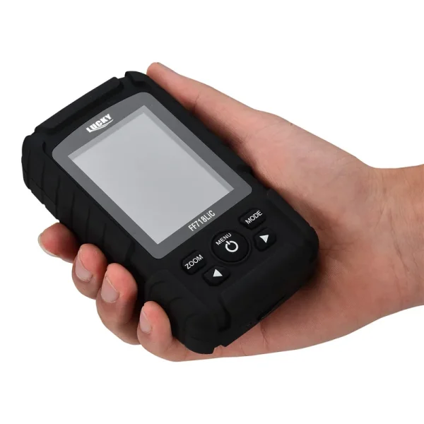 Lucky FF718LiC Real Waterproof Fish Finder Monitor 2-in-1 Wireless Sonar Wired Transducer echo sounder - Image 4