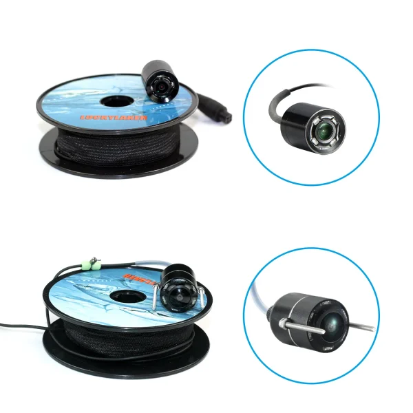 LUCKY Portable Underwater Fishing&Inspection Camera Night Vision Camera 4.3 Inch 20M Cable for Ice/Sea - Image 4