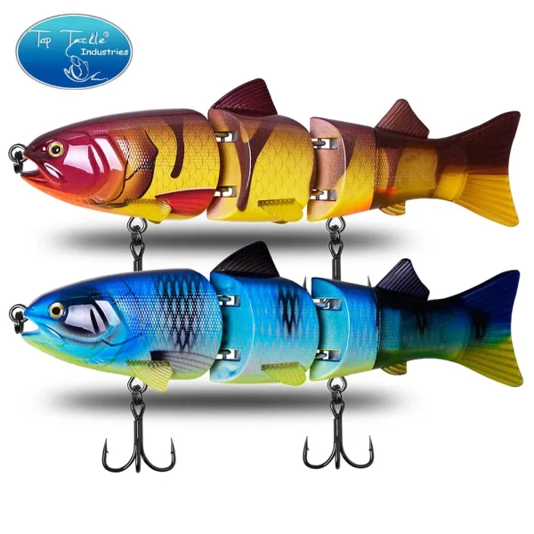 Artificial Slow Sinking Fishing Lure Swimbait 215mm 155g Jointed CF Lure Hard Bait Big Bass For Pike Musky Wobbler Perch - Image 5