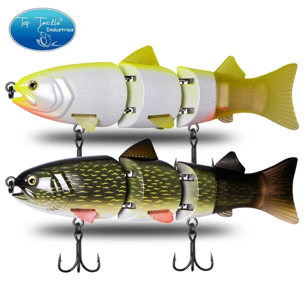 Artificial Slow Sinking Fishing Lure Swimbait 215mm 155g Jointed CF Lure Hard Bait Big Bass For Pike Musky Wobbler Perch