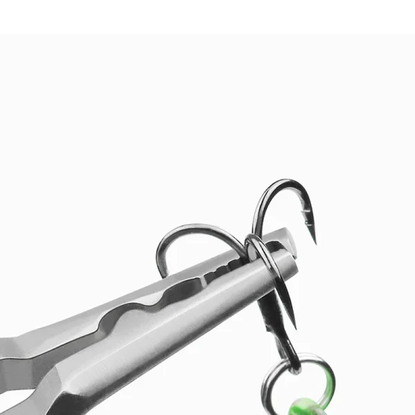 LINNHUE Portable Folding Multifunctional Fishing Pliers Stainless Steel Scissors Line Cutter Remove Hook Fishing Tools Pliers - Image 5