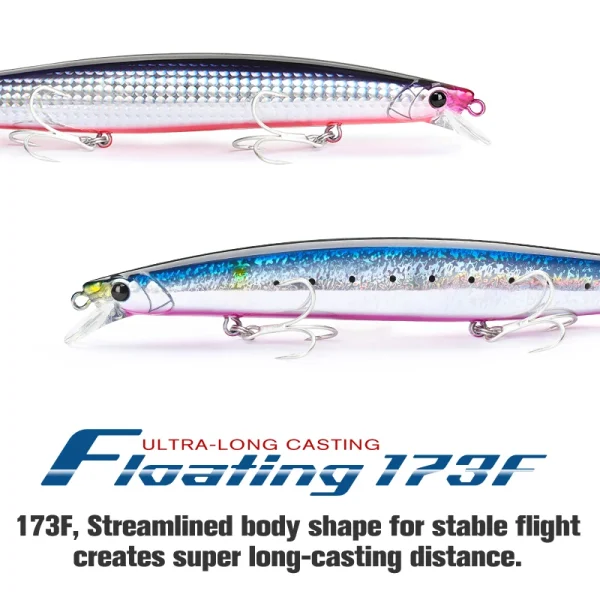 Floating Minnow Bait 173mm 37.5g - Image 3