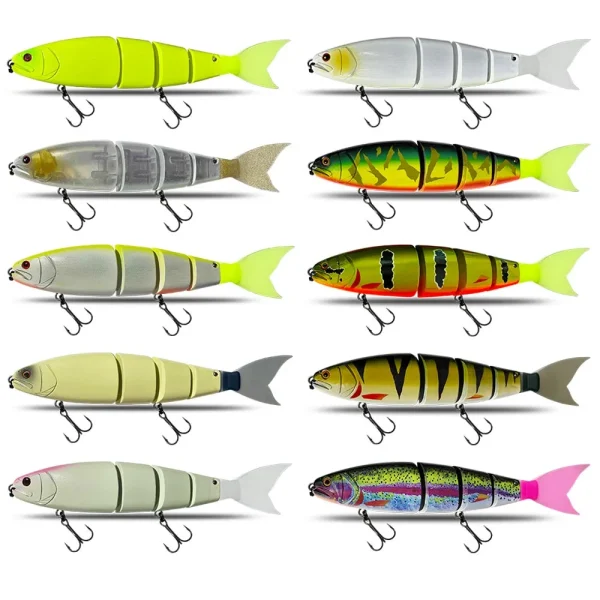 Swimbait Lure Jointed Floating Giant Bait Balam 245 Floating Lure For Big Bait Bass Catfish Hard Lure GiantBait Balam245 lure - Image 4