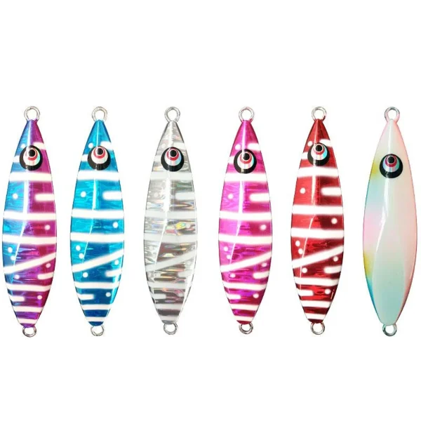 1PC Slow Pitch Jig 150g200g260g Metal Jigging Lure Glow Fish Falling Jigs Saltwater Fishing Pitch Pesca Angler Hard FishingBait - Image 6