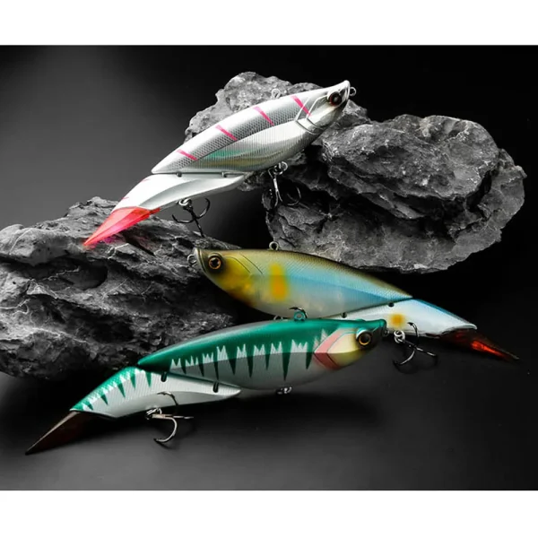190mm Jointed Swimbaits Fishing Lures Floating Vibration 2 Segment Big Giant Bait 50g Soft Fishtail Hard Baits Wobblers - Image 4