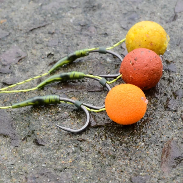 Hirisi 50pcs Coating High Carbon Stainless Steel Barbed hooks Carp Fishing Hooks Pack with Retail Original Box 8011 - Image 5