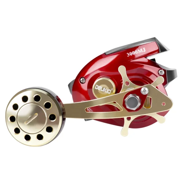 Full Metal 6 1BB Left / Right Fishing Reel with LED Digital Display Electronic Baitcasting Line Counter Reel 6.4:1 Casting Reel - Image 6