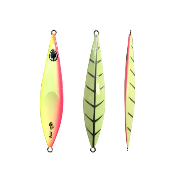 1PC Slow Pitch Jig Slow Falling Sinking Metal Jigging Pesca Glow Jigs 80g100g Luminous Lure Fishing Angler Bait - Image 6