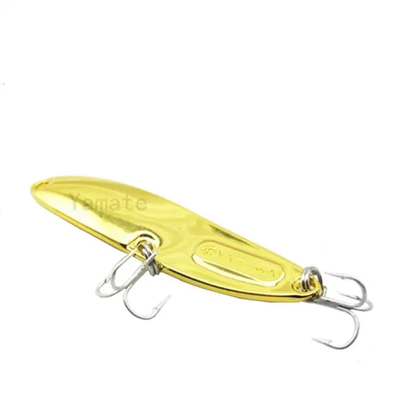 Bassking GT BIO Metal Spoon Bait, Metal Lure with 2Treble Hooks, Hard Fishing Lure, Artificial Bait, 10g, 15g - Image 3