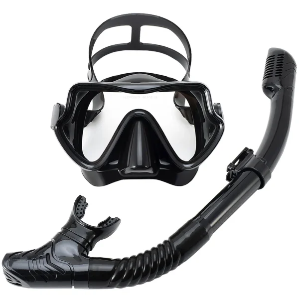 Professional Scuba Diving Masks Snorkeling Set Adult Silicone Skirt Anti-Fog Goggles Glasses Swimming Pool Equipment - Image 2