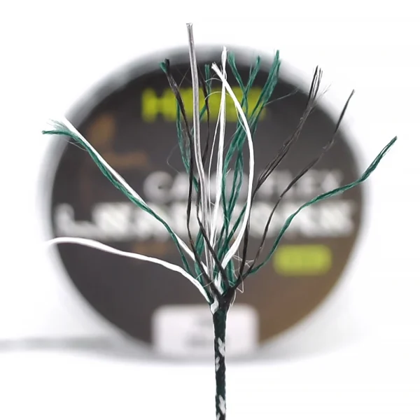 1pcs 35LB 7M Leadcore Carp Fishing Tackle Line Make Carp Hair Rigs 3 Color Braided Lead Line - Image 3