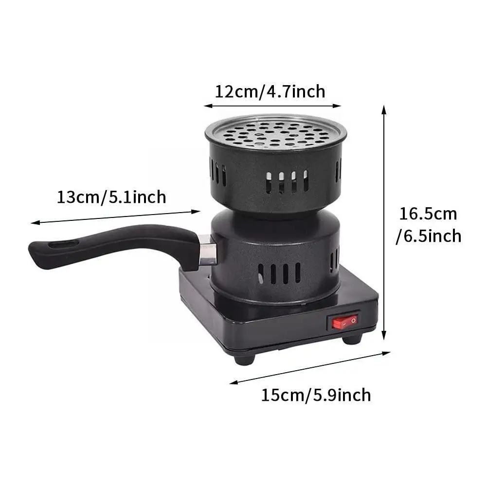 Multifunctional Electric Charcoal Stove Starter Suitable For Hookah Charcoal Barbecue for Portable Detachable BBQ Tool T3A2 - Image 6