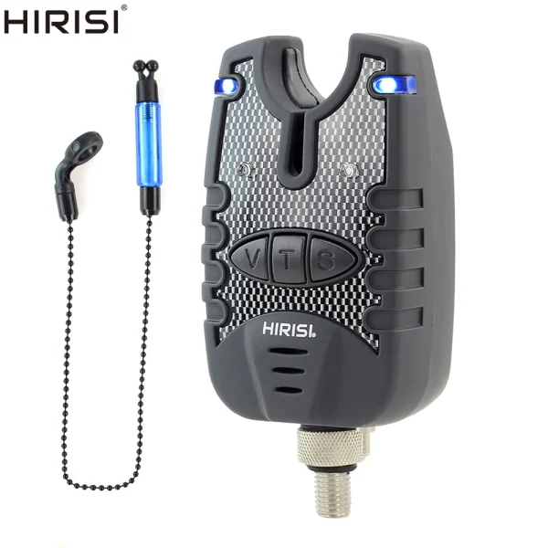 Hirisi 1 1Carp Fishing Alarm and Swinger Set 4 Color LED Fishing Bite Alarm Indicator Fishing Accessories