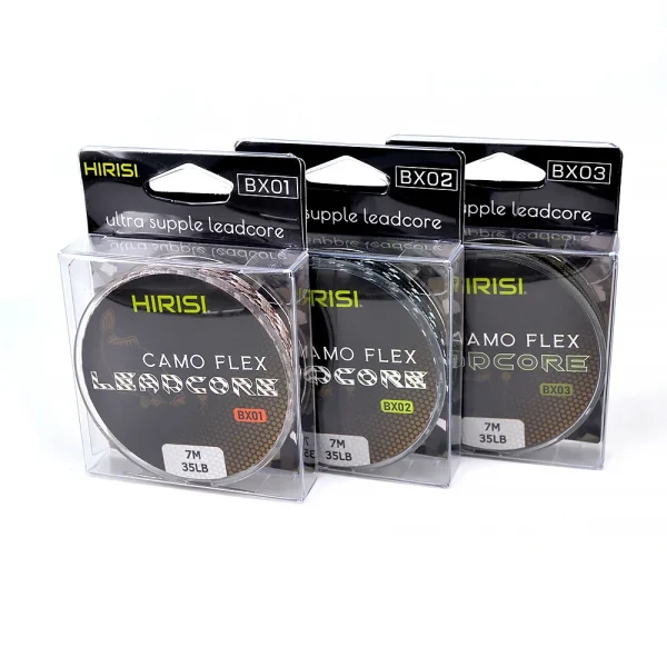 1pcs 35LB 7M Leadcore Carp Fishing Tackle Line Make Carp Hair Rigs 3 Color Braided Lead Line - Image 6