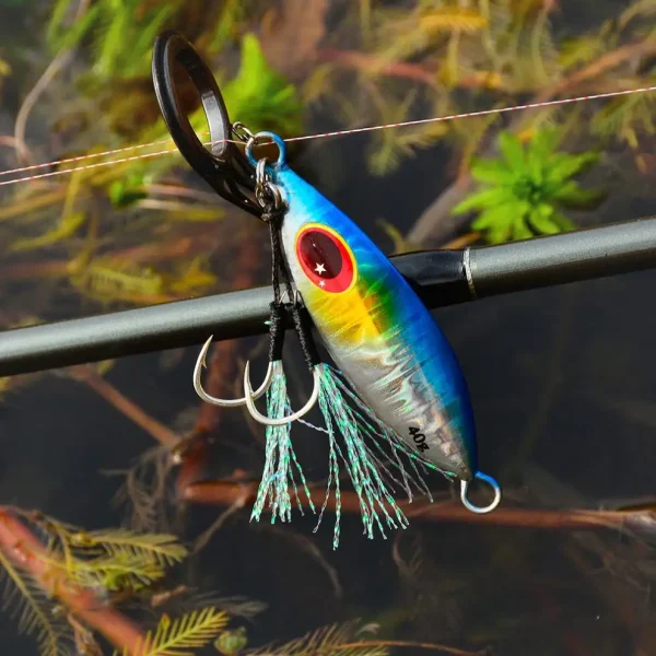Metal Slow Jig Lure Hard Artificial Bionics Bait 30g 40g 60g Jigging Lure Tuna Bass Jig Sea Boat Sinking Lures Fishing Inchiku - Image 5