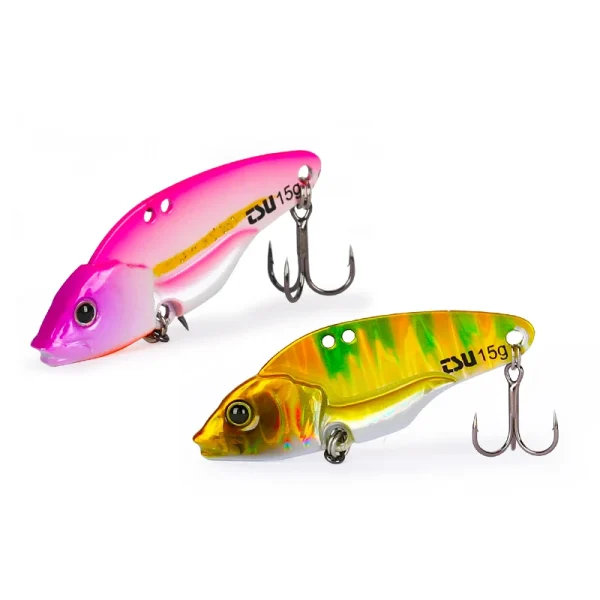 TSURINOYA ATTACKER 48mm/11g 52mm/15g Metal VIB Fishing Lure Vibration Hard Baits Bass Pike Wobbler Pesca Artificial Swimbait - Image 4