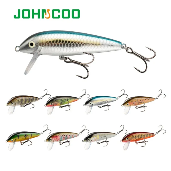 Sinking Minnow Fishing Lure 7cm 7.5g Artificial Trout Lure Stream Lake Jerkbait Rockfishing Hard Baits