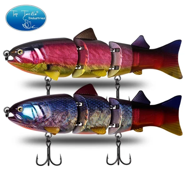 Artificial Slow Sinking Fishing Lure Swimbait 215mm 155g Jointed CF Lure Hard Bait Big Bass For Pike Musky Wobbler Perch - Image 4