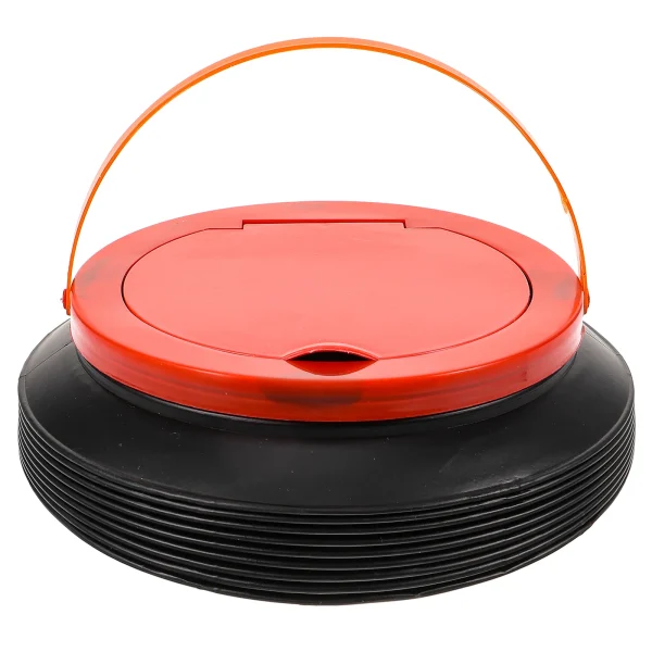 Folding Trash Can Water Bucket Fishing Portable Container Plastic Foldable Bag - Image 5