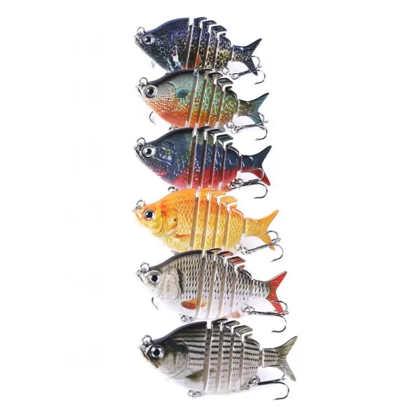 63mm 9.3g Tilapia Swimbait Fishing Lures - Image 5