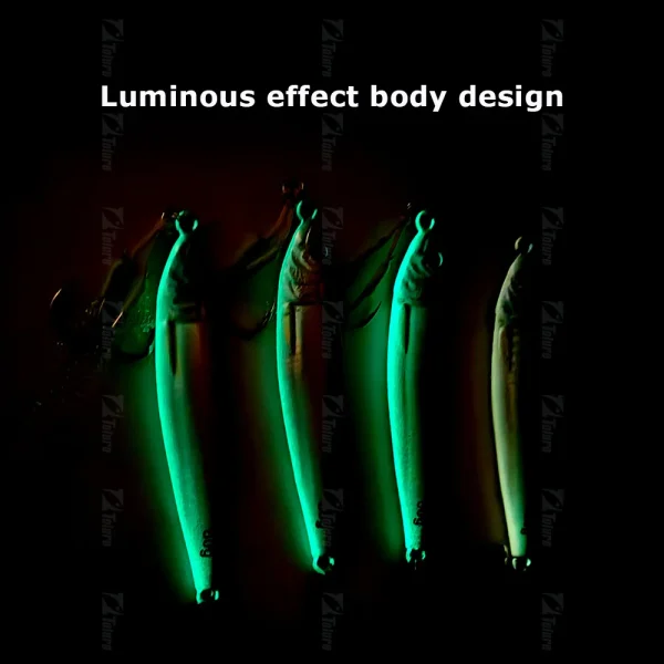 3D Printed Fast Sinking Metal Jig Lure 40g 60g 80g - Image 4